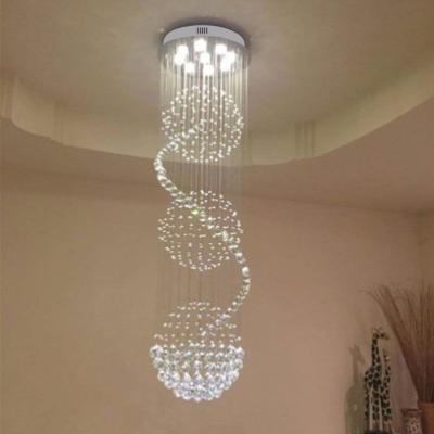 China European Minimalist Indoor Luxury Living Room Villa Style Chandelier Pendant Lamp Modern Led Ceiling Light Decoration for sale