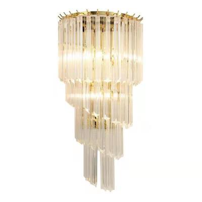 China Post-modern luxury bedside lamp living room lamp hallway lights modern crystal LED wall lamp for sale