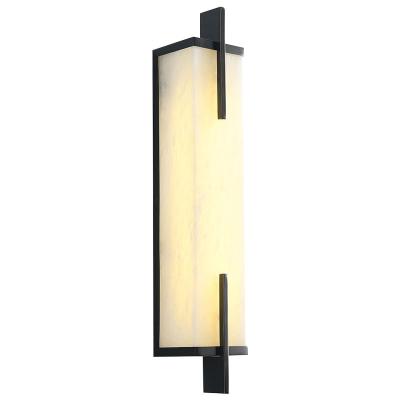 China Amazon Hot Selling Nordic Modern Natural Marble Simple Wall Lamp For Study Room for sale