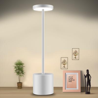 China Postmodern Usb Metal Eye Shield Led Table Lamp Student Dormitory Book Reading Rechargeable Lamp for sale