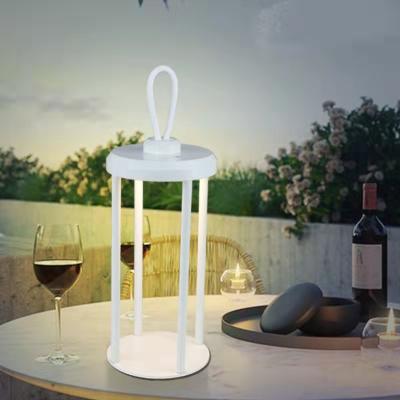 China Wholesale Post-modern Nordic Waterproof White Rechargeable Wireless Restaurant Table LED Table IP54 Style Outdoor Lamp for sale