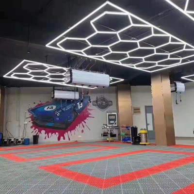 China Factory Modern Customization Connected Hexagonal Honeycomb Light For Car Detailing Lighting for sale