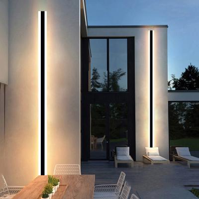 China Acrylic Outdoor Residential Villa Decor Lamp Light Aluminum Waterproof Wall Mounted Use for Garden Yard for sale