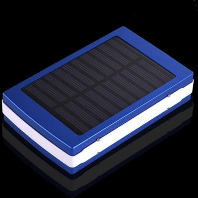 China With USB 8000mAh Universal Solar Light Charger SOS LED Solar Light Mobile Outdoor Solar Power Bank for sale