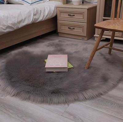 China 2018 Hot Sale 100% Acrylic Sheepskin Anti-Slip Rug For Bedroom for sale