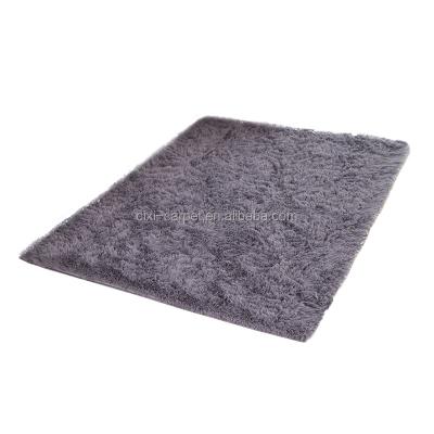 China New Chinese Factory Design PV Plush Small Carpet Mat For Bathroom Anti-slip for sale