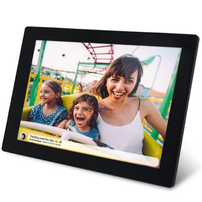 China Wifi Customize Logo Digital Photo Frame With Wifi Frameo Apps With 1920x1200FHD Touch Screen OEM Packing for sale