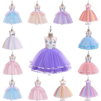 China Anti-wrinkle girls dresses custom christmas dress children dress kids dress dresses different kids dress styles for sale