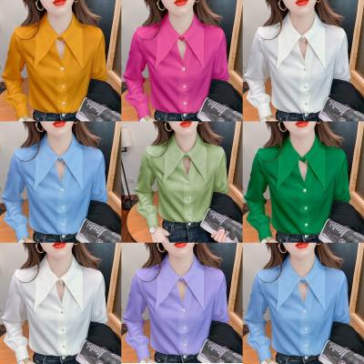 China Korean Breathable Fashion Women Tops Female Tops Best Selling Trendy Monsoon Women Tops Drop Shirt for sale