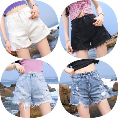 China Anti-wrinkle shorts cheap women tie dye clothing wholesale womens shorts shorts fashion womens jeans with tassels for sale