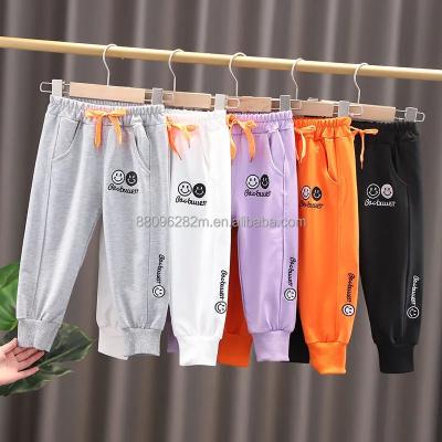 China Girls Breathable Pants Drops Quality Children's Clothing Boys Elastic Casual Pants Children's Clothing Wholesale for sale