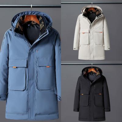 China Breathable Men Down Coat Cotton-padded Plus Size Jacket Cheap Wholesale Men's Jacket Warm Men's Winter Clothing Down Jackets for sale