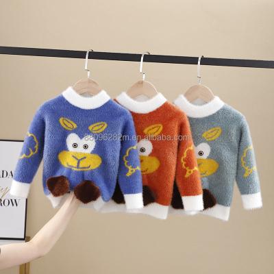 China Anti-wrinkle baby sweater baby girl sweater embroidery children's sweater autumn wholesale children's clothing boutique children's clothing for sale