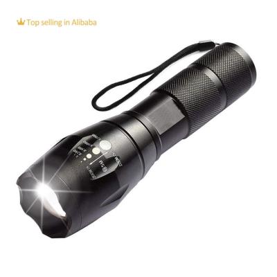 China Cheap Emergency 5 Modes 1000 Lumen Waterproof T6 Zoomable Emergency Torch Multifunctional Dimming Instant Light Tactical LED Flashlight for sale