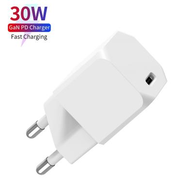 China original mobile phone charger for xiaomi mini 30W palladium type c GaN USB C fast mobile charger 30w for sale