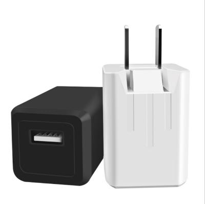 China Charging for Mobile Phones Charger 5watt 5W USB Power Adapter US Plug White Mini Wall Charger 5w for iphone for sale