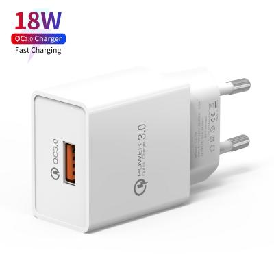 China Charge for mobile phones original 18w charger for xiaomi 18w usb power adapter cube charger 18w palladium charger fast charging euro for sale