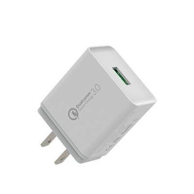 China Type-c qc3.0 usb c charger factories 3a pcb high speed palladium wall cell phone fast 18w mobile charger for oppo oneplus apple for sale