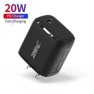 China Original Mobile Phone PD 3.0 20W Wall Charger USB Type C Cell Phone Watch Fast Portable Charger For Iphone 12 for sale