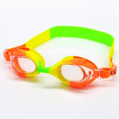 China Child High Quality Anti Fog Swim Glasses Uv High Transmittance, Waterproof Anti Fog, Adjustable Nose Seasonal Ephemer for sale