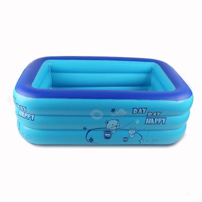 China Kids/children inflatable swimming pool Weight Reduction PVC inflatable swimming pool inflatable pool swimming pool accessories for sale