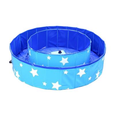 China PVC Pet Dogs Cats Foldable Swimming Pool Indoor Outdoor Pvc Swim Playing Bathing Pools For Kids Cool In Summer for sale