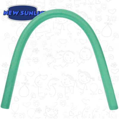 China EPE form Wholesale 150*6cm Colorful EPE Foam Solid Swimming Pool Noodles for sale