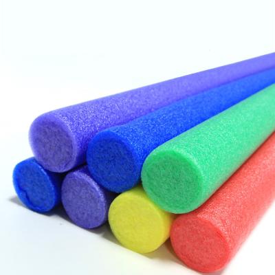 China EPE form Seasonal 150*7cm EPE Foam Pool Noodles glowing foam pool noodle for sale