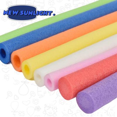 China EPE form Lightweight Barbie Pink 150*6cm EPE Foam Pool Noodles for sale