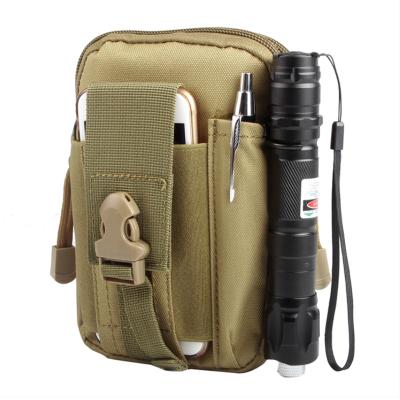 China Water Proof Small Camping Travel Picnic Molle EDC Tactical Pouch Instrument Waist Bag With Cell Phone Holster Holder for sale