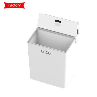 China Bathroom/Bedroom Smart Sensor Bin Bathroom Innovation One Stage Collections Bag Automatic Collection Sensor Electric Smart Trash Can for sale