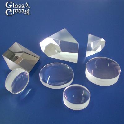 China Polished Surface Pyrex Glass Double Convex Lens For Optical Applications for sale