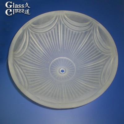 China Tempered Frosted Glass Lamp Shade for Molded Glass Products in Soda Lime Glass for sale