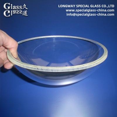 China Customed BK7 Optical Glass Spherical Dome Lenses With AR Coating for sale