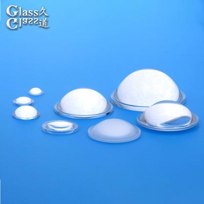 China Customized Molding Borosilicate Glass Lenses For Led Light Lenses for sale