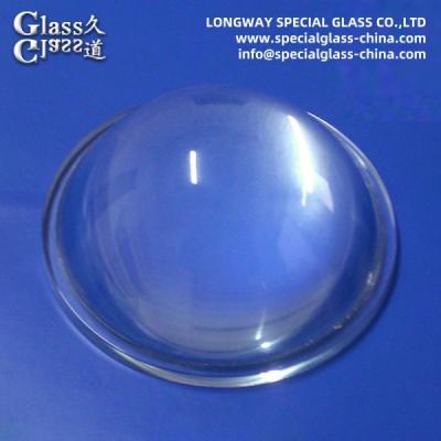 China Optical Grade Borosilicate Glass Aspheric Led Lenses For Automotive Lamp Lens for sale