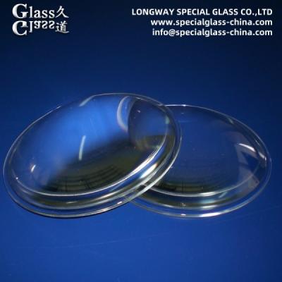 China Optical Grade Borosilcate Glass Led Lenses For Motocyle Light Lens for sale