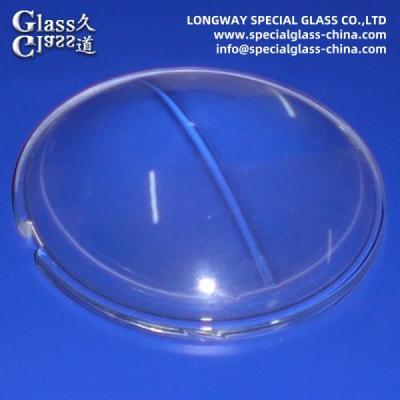 China Borosilicate Glass aspheric Led Lenses For Projection Light Lens for sale