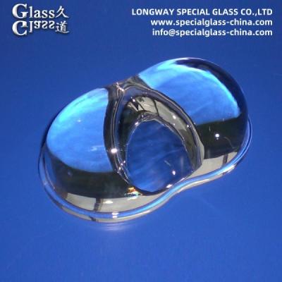 China Resisting Hight Temperature Shock Glass Led Lenses From Borosilicate Glass for sale