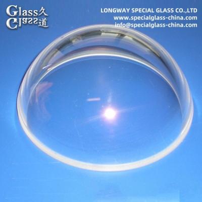 China AR Coating Optical Glass Dome Lenses For CCTV Lens And Monitor Lens for sale