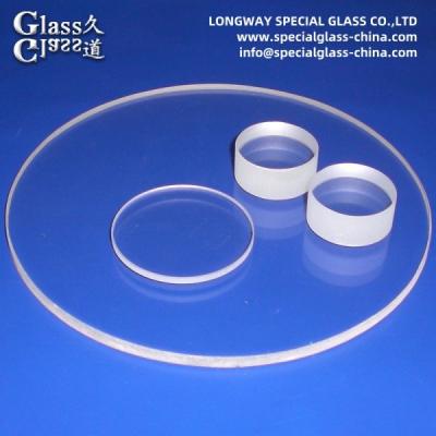 China Glasplaatpaneellenzen van optisch glas Boroslicaatglas Floatglas Te koop