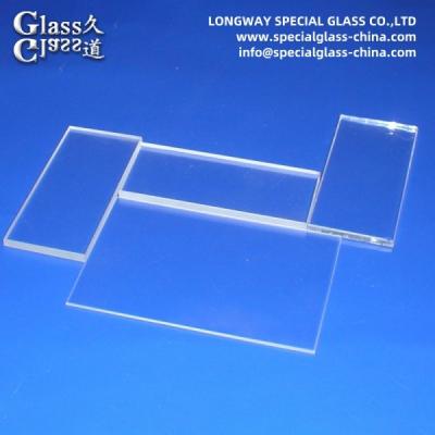 China Glass Panel Lens glass sheet From borofloat and  Low-E Float Glass for sale