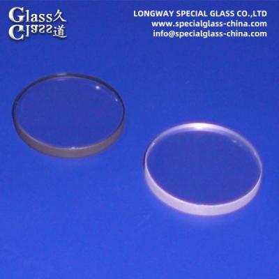 China Fused Silica Quartz Optical Glass Window Lens With Ar Coating for sale