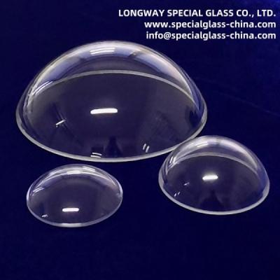 China Bk7 Jgs1 Jgs2 Quartz Optical Glass Dome Lens With Ar Coating for sale