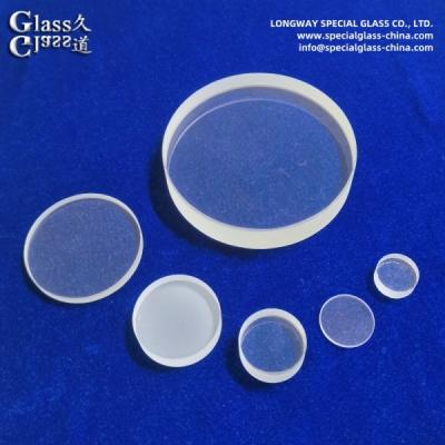 China JGS1 JGS2 Optisch raam van kwartsglas voor beschermende lens voor lasersnijden Te koop