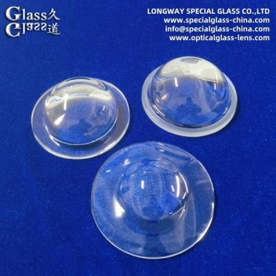 China Lentes de cubierta de vidrio de borosilicato resistente a la alta presión para iluminación a prueba de explosión en venta