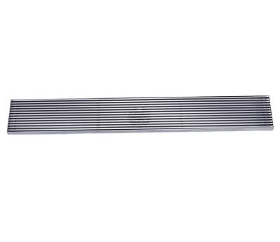 China 2021 Modern Hot Sale Bathroom Accessories 600x100mm Stainless Steel 304 Linear Brushed Anti-odor Shower Floor Drain for sale