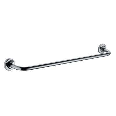 China Traditional Economical Bathroom Stainless Steel Metal Double Towel Bar Wall Mounted Single Towel Rack for sale