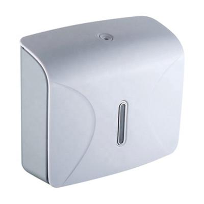 China Modern Lockable Plastic Commercial Toilet Room Hand Paper Towel Dispenser Bathroom Towel Tissue Holder Box for sale