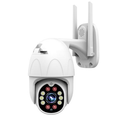 中国 Waterproof cloud Auto PTZ Camera 720p 1080p outdoor dome mini white plastic wifi camera 販売のため